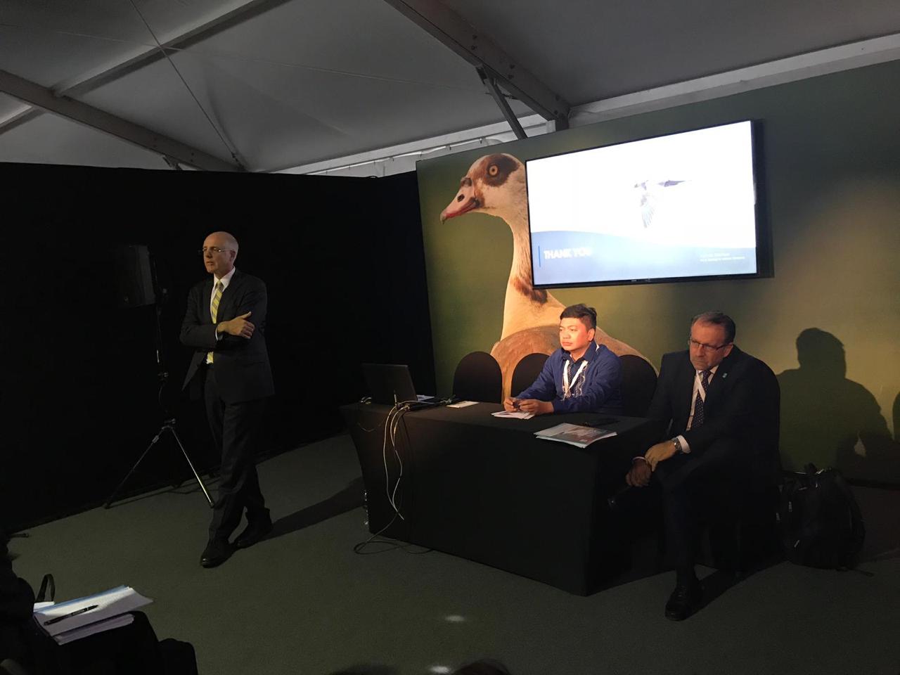 Evento paralelo titulado “Conservación en conectividad: Hacia 2020 y más allá" en la COP13 de Ramsar a partir de 2020  COP13 © Laura Cerasi (UNEP/CMS Secretariat)